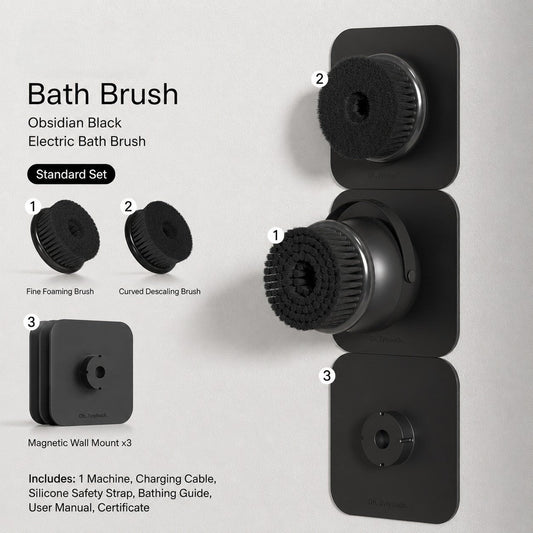 Glide & Scrub Automatic Rotating Shower Body Scrubber