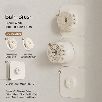 Glide & Scrub Automatic Rotating Shower Body Scrubber
