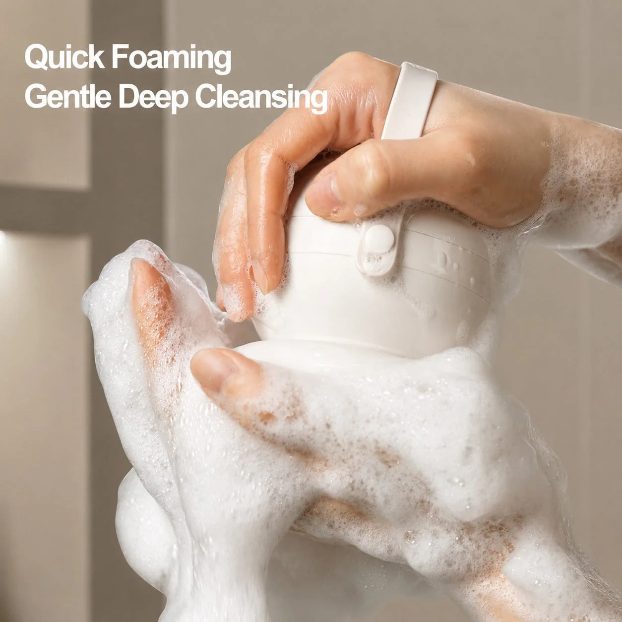 Glide & Scrub Automatic Rotating Shower Body Scrubber