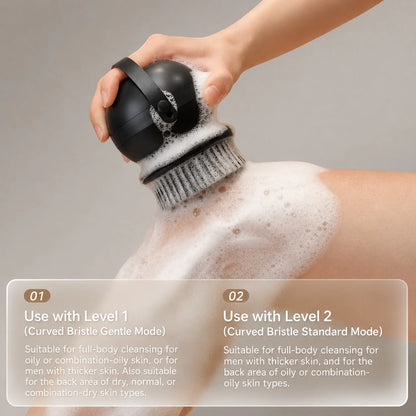 Glide & Scrub Automatic Rotating Shower Body Scrubber