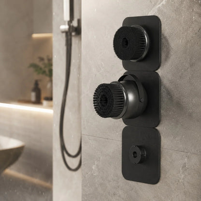 Glide & Scrub Automatic Rotating Shower Body Scrubber