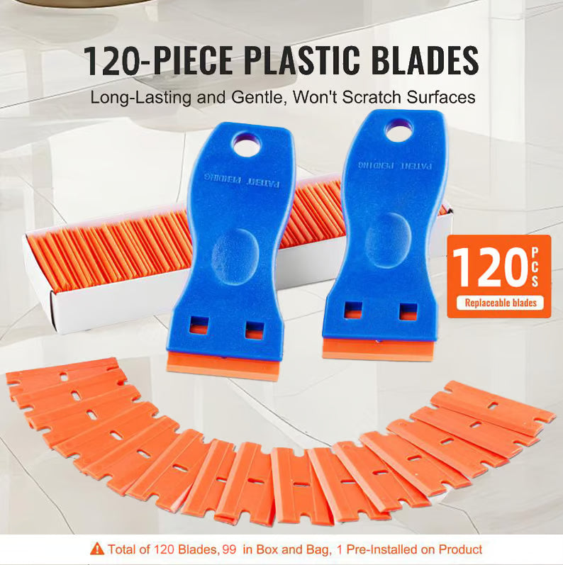 Plastic Razor Blade Scraper
