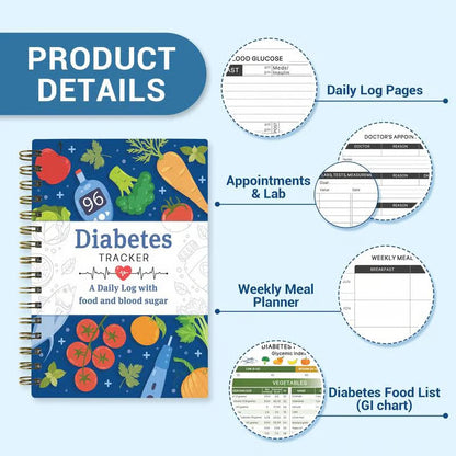 📘✨Special for Diabetes - Diabetes Tracker Book