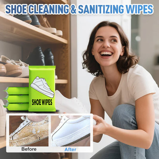 💖Quick-Clean Shoe Wipes - Pack of 100