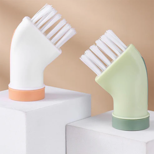 💥Multi-use Cleaning Brush Can Be Connected To Mineral Water Bottle