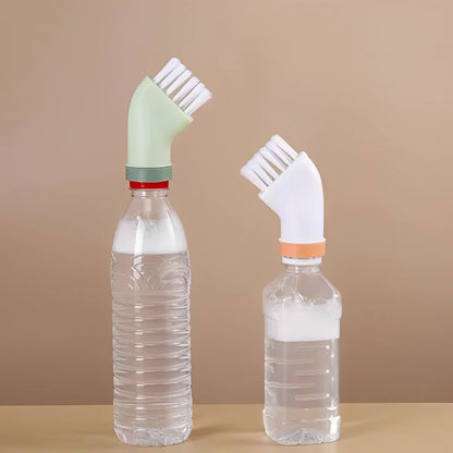 💥Multi-use Cleaning Brush Can Be Connected To Mineral Water Bottle