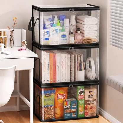StoreNest™ Clear Storage Organizer Bin - PACK OF 2