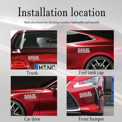 FVUK IT Edition Emblem | Car Decal Sticker