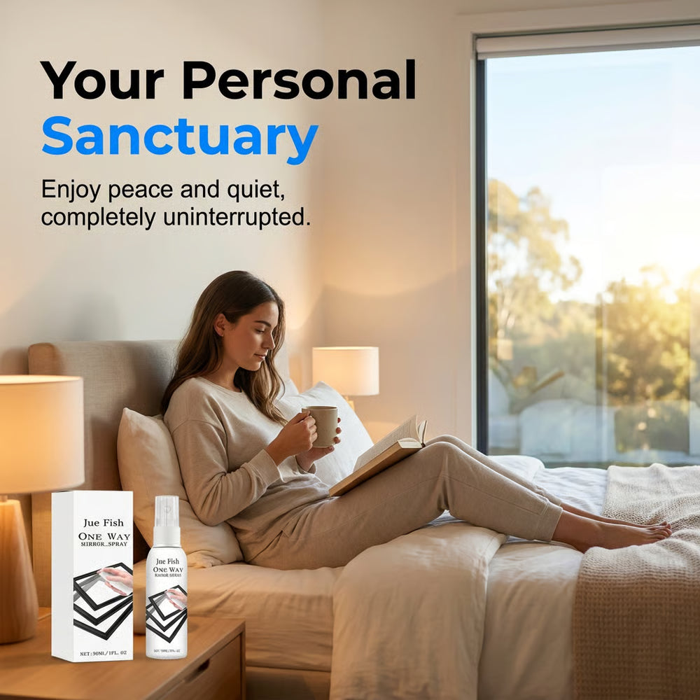 Reflective Window Spray | One-Way Mirror Privacy Shield for Home & Car