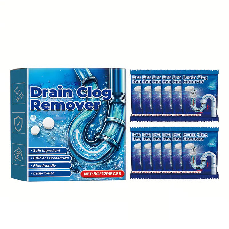 💦Drain Clog Remover Tablets - PACK OF 12