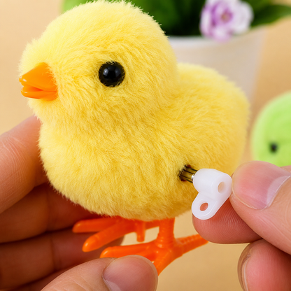 🐥 Wind-Up Jumping Chicken Toy