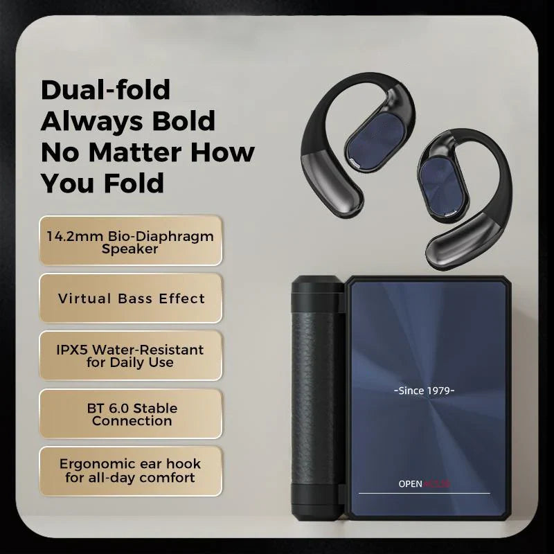Wireless Noise-Canceling Bluetooth 6.0 Earbuds 🥤, 145-Hour Ultra-Long Battery Life 🥳, IPX5 Waterproof Sports Earphones 🚲