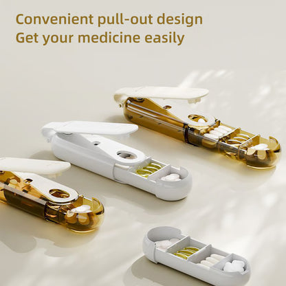 Portable medicine box dispensing box