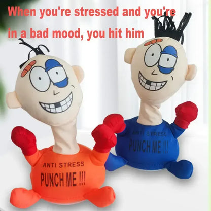 Funny Anti-Stress Punch Me Screamo Toy