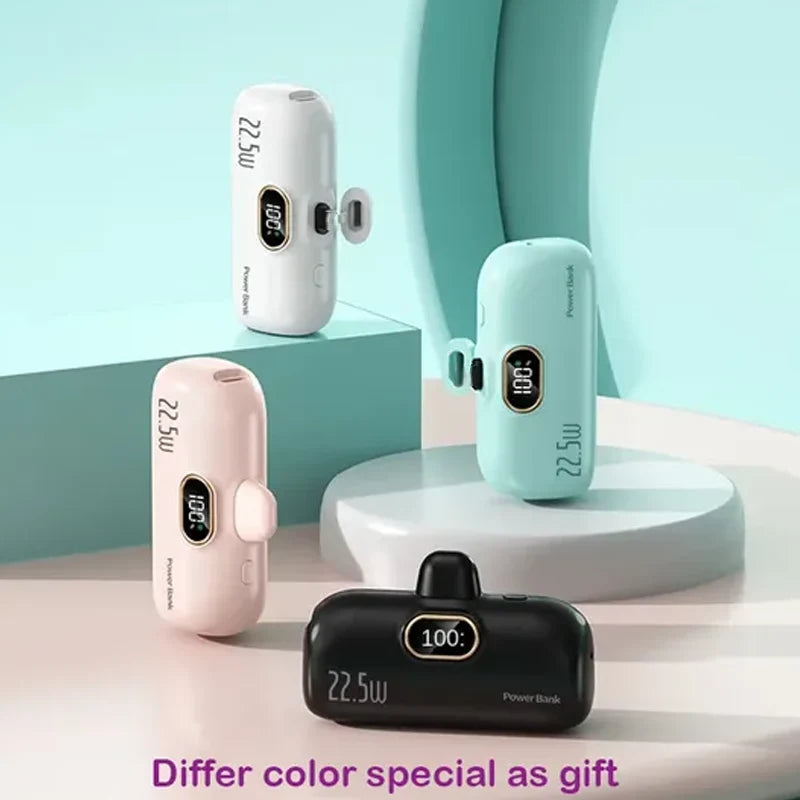 5000mAh Mini Portable Charger Power Bank for Phone