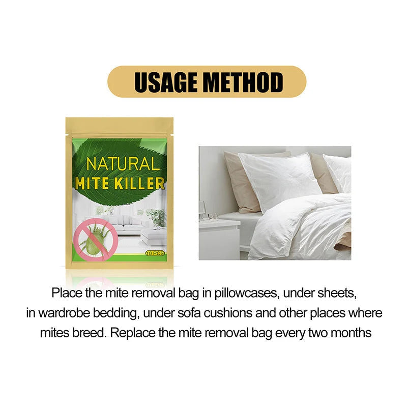 Natural Mite Control Sachet (Quantity-10 PCS / bag）