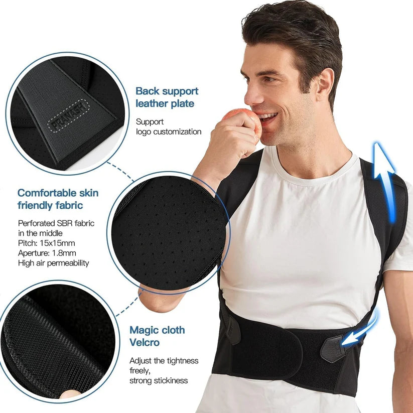 Adjustable Back And Shoulder Posture Corrector