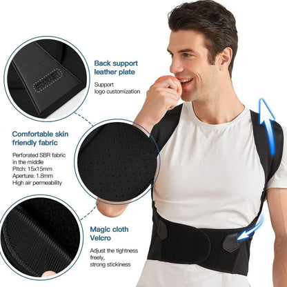 Adjustable Back And Shoulder Posture Corrector