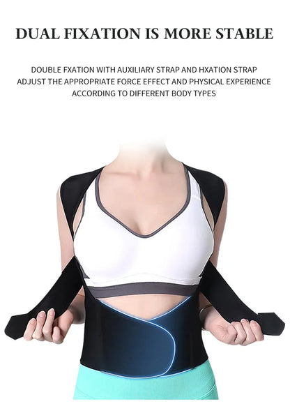Adjustable Back And Shoulder Posture Corrector