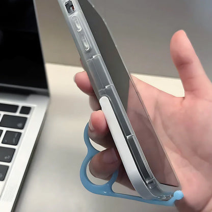 🔥 Creative Phone Holder: Stable Stand And Thumb-Saving Grip