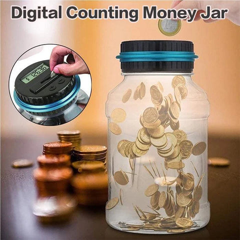 Digital Coin Counting Money Box – Automatic LCD