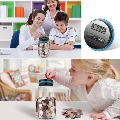 Digital Coin Counting Money Box – Automatic LCD