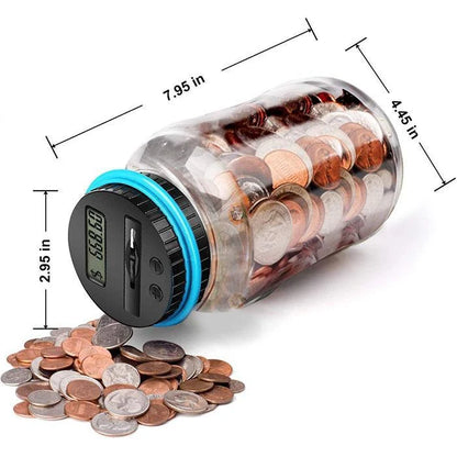 Digital Coin Counting Money Box – Automatic LCD