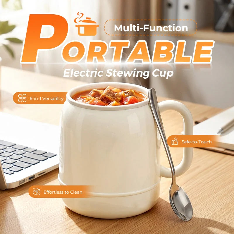 🍲Multi-Function Portable Electric Stewing Cup✨