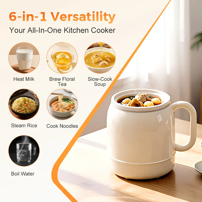 🍲Multi-Function Portable Electric Stewing Cup✨