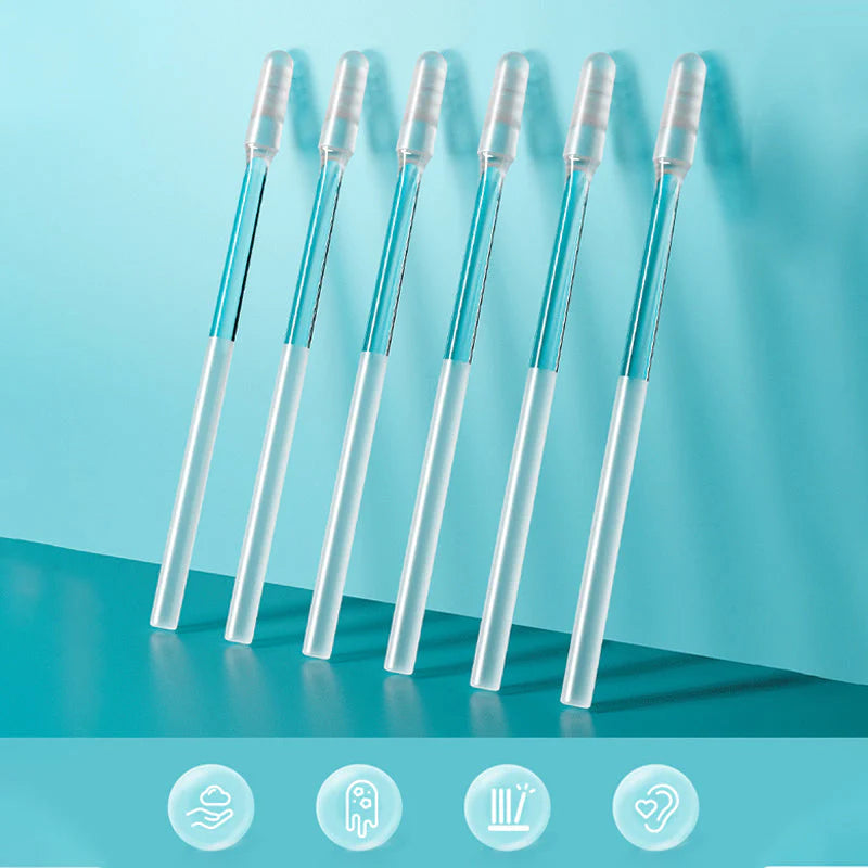 Reusable Earwax Removal Adhesive Swabs - 24pcs