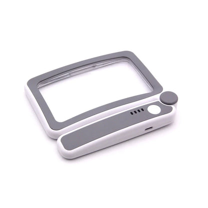 Foldable, Handheld Reading Magnifier with Illumination 🔍💡📖✨