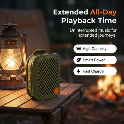 Portable Bluetooth Speaker with TWS Stereo IPX5 Waterproof Mini Wireless Speaker