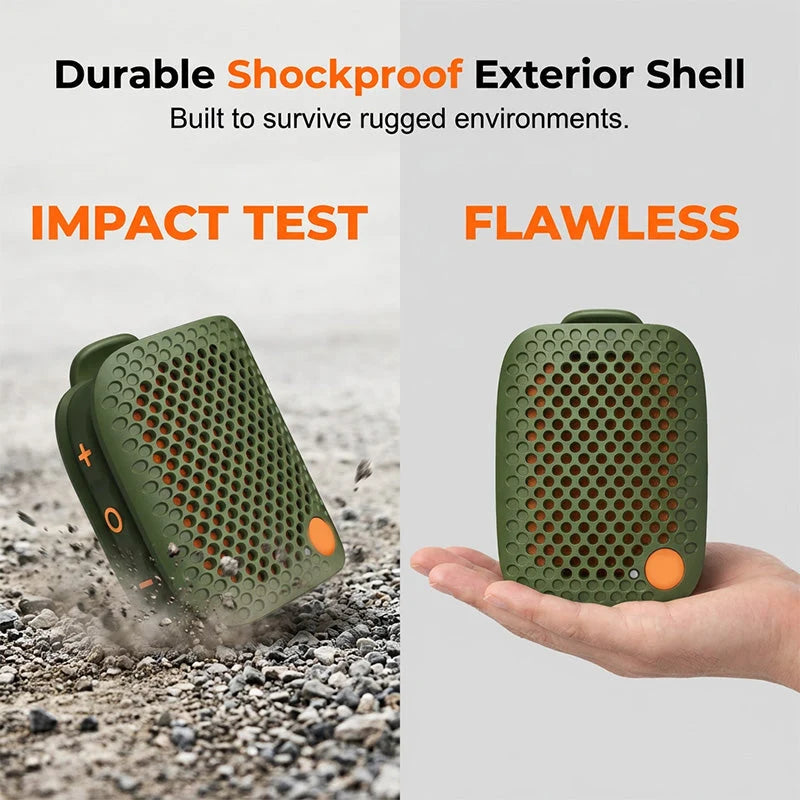 Portable Bluetooth Speaker with TWS Stereo IPX5 Waterproof Mini Wireless Speaker