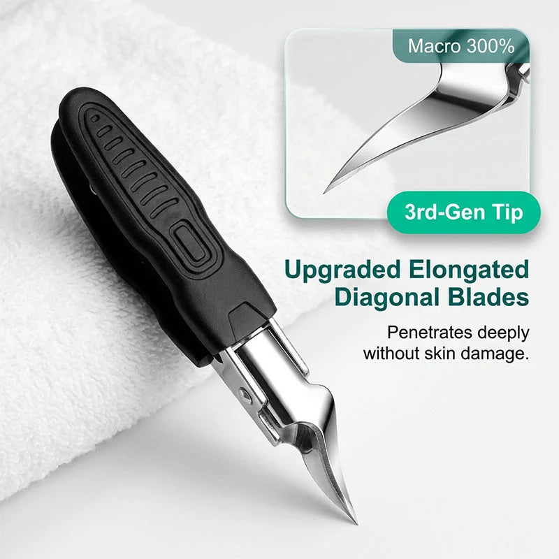 ✂️Professional 3-in-1 Pedicure Clipper Set – Precision Stainless Steel Nail Tool ✨