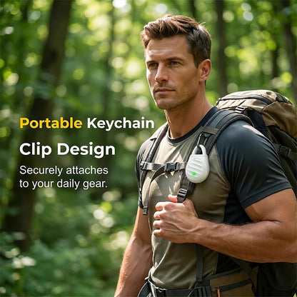 Goodbye Bites & Buzzing – Portable Ultrasonic Bird Repellent Keychain🌿