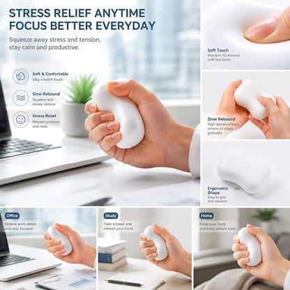 SquishPop™ Crunchy Bead Stress Ball | Sensory Fidget Toy for Stress Relief & Focus