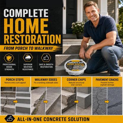 🔥2026 HOT SALE🛠️ Concrete Step Repair Adhesive