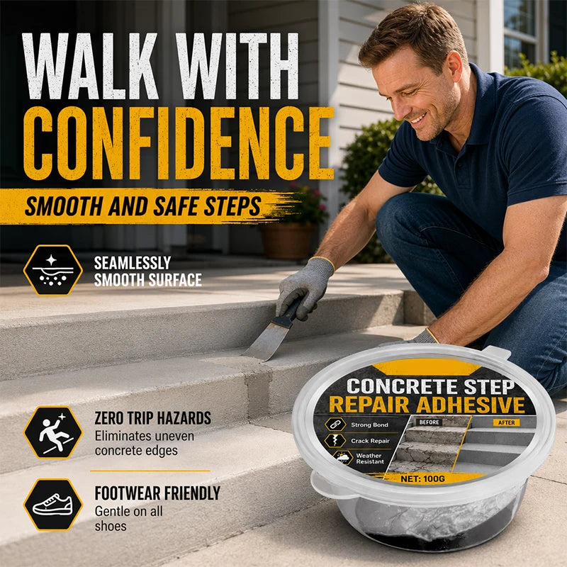 🔥2026 HOT SALE🛠️ Concrete Step Repair Adhesive