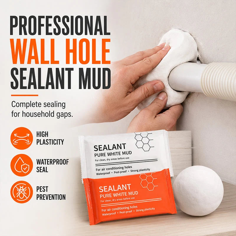✋🔧 Malleable silicone sealant – No tools required, no staining, removes without leaving a trace, the perfect solution for renters and demanding DIYers 🏠