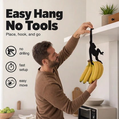 Monkey-shaped Banana Hook