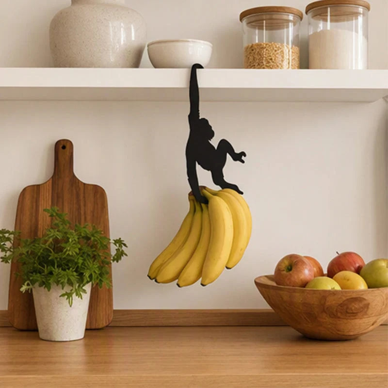 Monkey-shaped Banana Hook