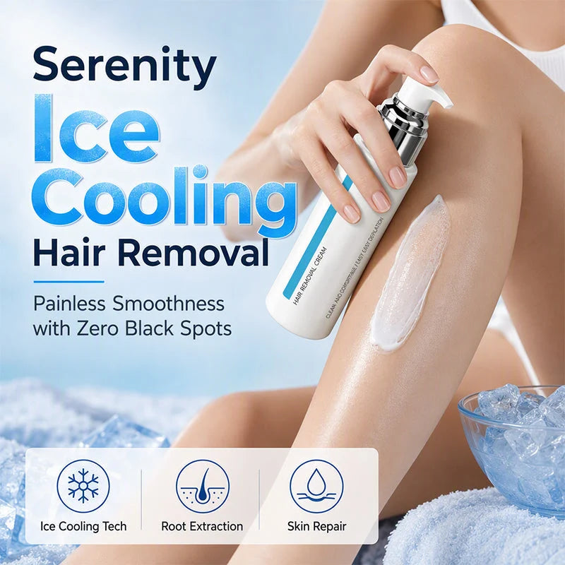 ✨Ice-Cooling Hair Removal Cream for Sensitive Skin