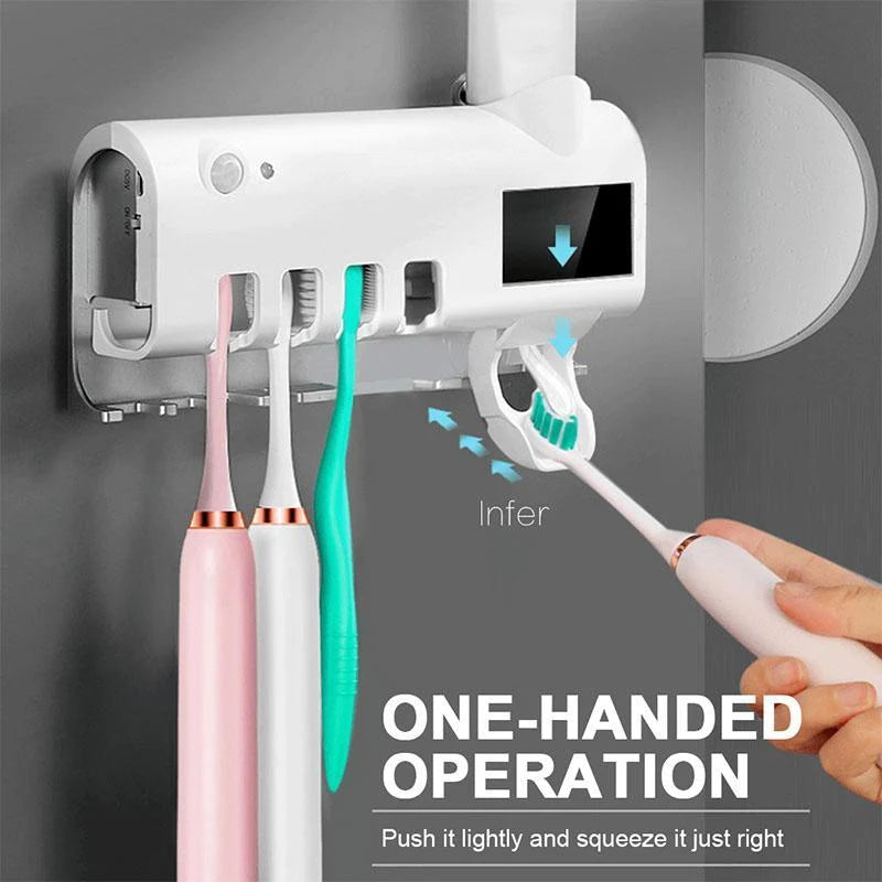 ✨3-in-1 Smart UV Sanitising Toothbrush Holder