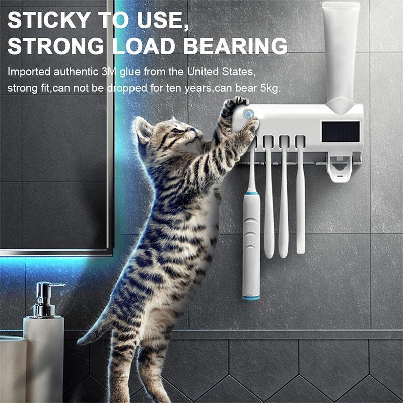✨3-in-1 Smart UV Sanitising Toothbrush Holder