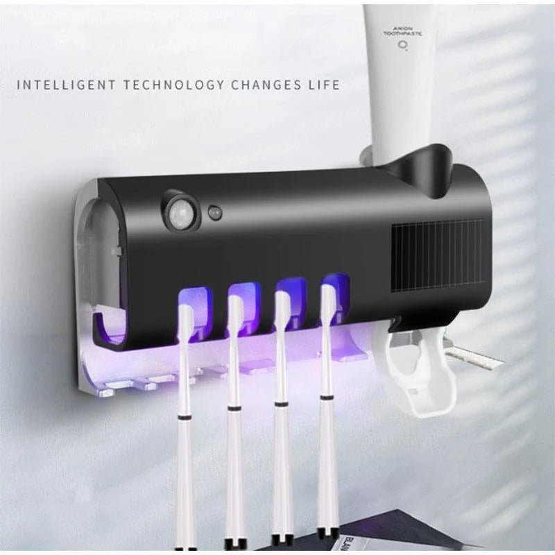 ✨3-in-1 Smart UV Sanitising Toothbrush Holder